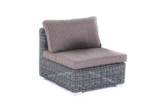Модуль прямой с подушками 4sis Лунго YH-C1032W graphite