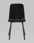 Стул Stool Group Oliver SquareвелюрЧерный