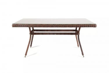 Обеденная группа 4sis Латте-140 L LCL4T-5-SET brown