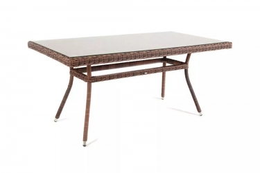 Обеденная группа 4sis Латте-140 L LCL4T-5-SET brown