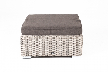 Плетенная оттоманка с подушкой 4sis Лунго YH-S4019W-1 beige