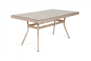 Плетеный стол 4sis Латте YH-T4766G-1 beige
