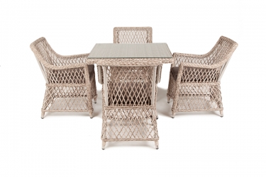 Обеденная группа 4sis Айриш AC4T-5-SET beige