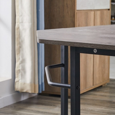Угловой письменный стол ESF KIWI Черный дуб BLACK OAK