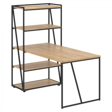 Стол компьютерный Skyland LOFTIS LMST 1515 Дуб Бофорд/Черный