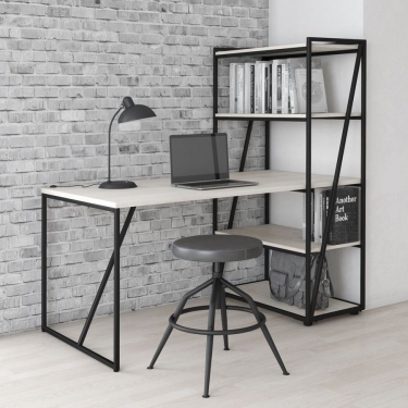 Стол компьютерный Skyland LOFTIS LMST 1515 Сосна Эдмонт/Черный