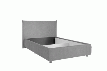 Кровать 1.2 Мебельсон Квест М1.2-17 топаз велюр