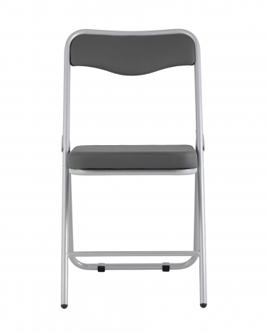 Складной стул Stool Group Джонни silver экокожа Серый