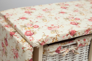 Гладильный комод с 3-я корзинами Tetchair Secret De Maison CAMPANARD mod. PE-03 Слоновая кость