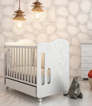Кровать Micuna Micuna Globito 120x60 White