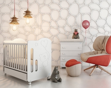 Кровать Micuna Micuna Globito 120x60 White