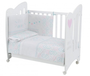 Постельное белье Micuna Micuna Wonderful 3 предмета 120x60 ТХ-821