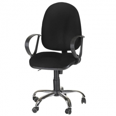 Кресло офисное EasyChair EChair-201 PJP 568340 Черное