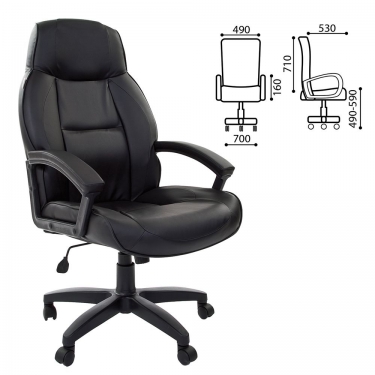 Кресло офисное BRABIX BRABIX Formula EX-537 Черный