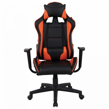Кресло компьютерное BRABIX BRABIX GT Racer GM-100 Черный-оранжевый