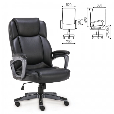 Кресло руководителя BRABIX BRABIX PREMIUM Favorite EX-577 Черный