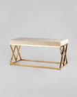Банкетка Stool Group ИНСИГНИЯ велюр Бежевый