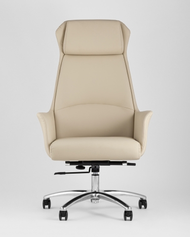 Кресло руководителя Stool Group TopChairs Viking Бежевое