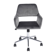 Стул офисный Stool Group Ross велюр Серый
