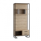 Стеллаж R-home Loft под ТВ Дуб натур