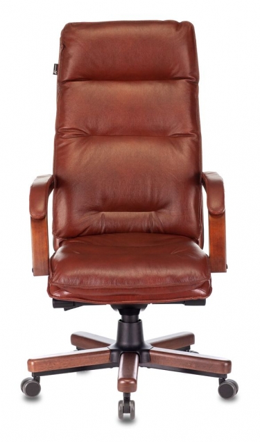 Кресло руководителя Бюрократ Бюрократ T-9927WALNUT Светло-коричневый