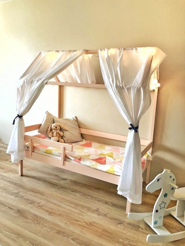 Кровать-домик RooRoom RooRoom кд-1Р Розовый