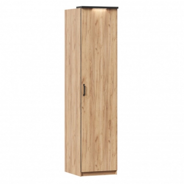 Шкаф одностворчатый Любимый дом Техно ЛД 678.151.000.004 Дуб Золотой