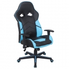 Кресло компьютерное BRABIX BRABIX Storm GM-006 Черное/голубое