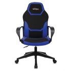 Кресло компьютерное BRABIX BRABIX Alpha GM-018 Черное/синее
