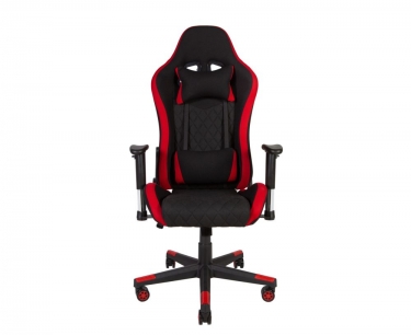 Игровое кресло Норден RF-8106A Fabric Черный/Крансый