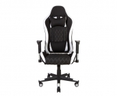 Игровое кресло Норден RF-8106B fabric Черный/Белый