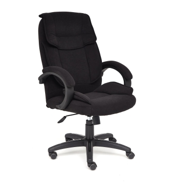 Кресло Tetchair OREON флок, черный, 35