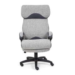 Кресло Tetchair DUKE ткань, серый/серый, MJ190-21/TW-12