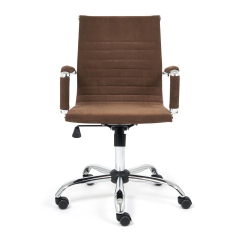 Кресло Tetchair URBAN-LOW флок , коричневый, 6