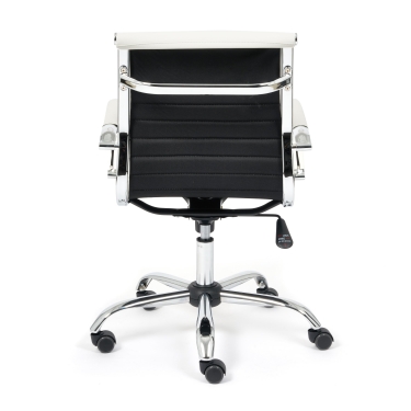 Кресло Tetchair URBAN-LOW кож/зам, белый, 36-01