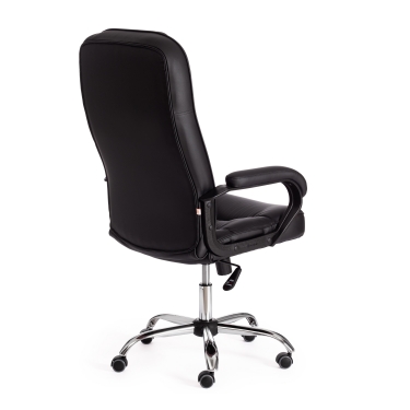 Кресло Tetchair СН9944 22 хром кож/зам, черный, 36-6
