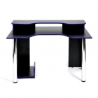 Надстройка Tetchair StrikeTop 120 NEO black/blue, черный/синяя кромка