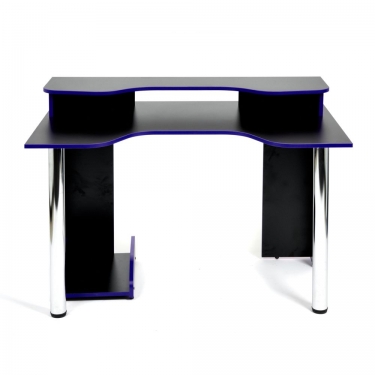 Надстройка Tetchair StrikeTop 120 NEO black/blue, черный/синяя кромка