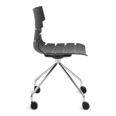 Стул офисный Tetchair HANSEN mod. 606-1 Черный/хром