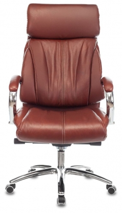 Кресло руководителя Бюрократ Бюрократ T-9904NSL светло-коричневый Leather Eichel