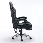 Кресло компьютерное BRABIX BRABIX Dexter GM-135 подножка Черное