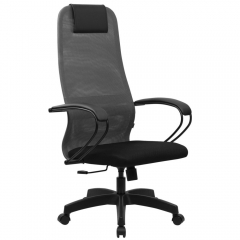 Кресло руководителя BRABIX BRABIX PREMIUM Ultimate EX-800 пластик Серое