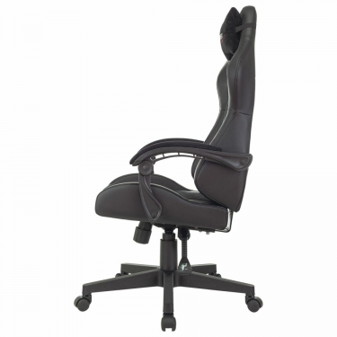 Кресло компьютерное BRABIX BRABIX Striker GM-121 экокожа/велюр Черное