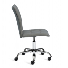 Кресло Tetchair ONE флок , серый, 29