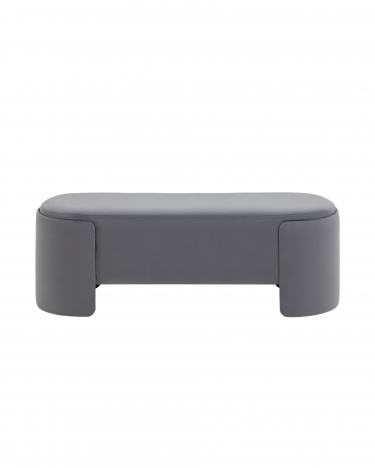 Банкетка Stool Group Taks велюр Серый