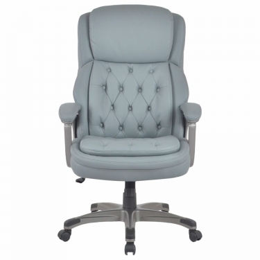 Кресло руководителя BRABIX BRABIX PREMIUM Regal EX-557 экокожа Серое