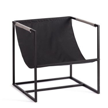 Кресло Tetchair Charli/Чарли рогожка, серо-бежевый, 3M 16/2, 70х70х84 см