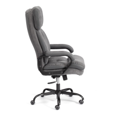 Кресло руководителя Tetchair Duke metal BL ткань, серый, KUB 05/TW-12