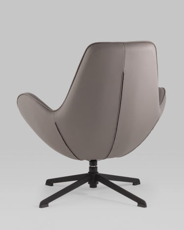 Кресло Stool Group TopChairs Ostra серый