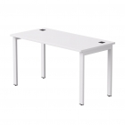 Стол прямой на металлокаркасе, опоры 45 гр Everprof Everprof EVO 254S003 Белый